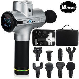 3pcs Set Massage Gun – Deep Tissue Handheld Muscle Massager Corded